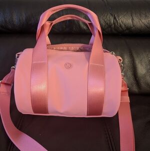 NWOT Lululemon Knit Nylon Mini Barrel Duffle Bag 5L